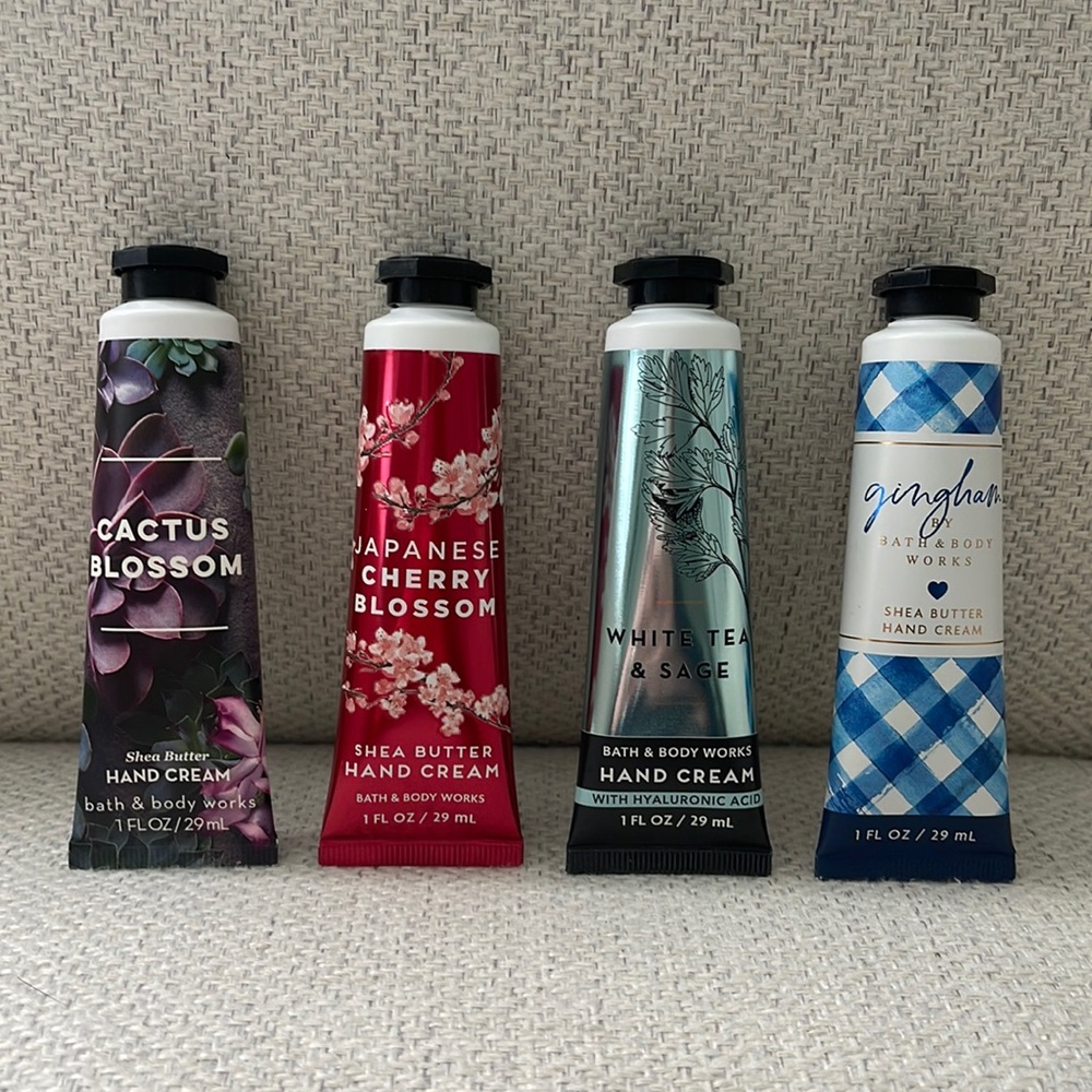🆕 4 Bath & Body Works Shea Butter Hand Cream SET
